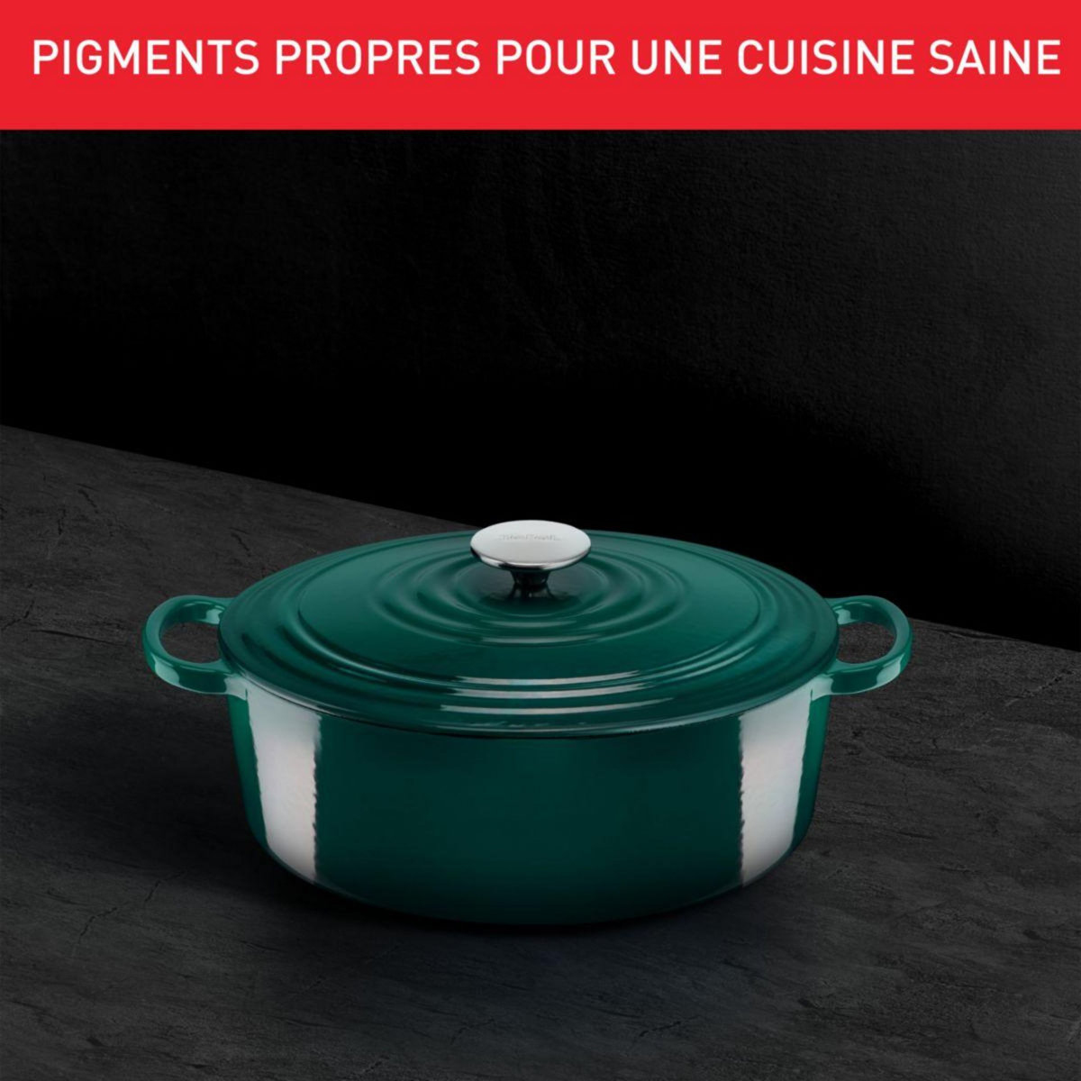 TEFAL Cocotte ELEGANCE 24cm Vert Forest
