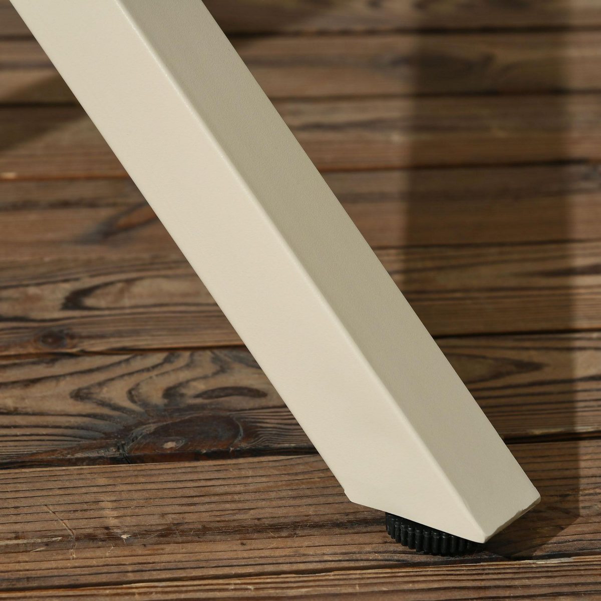 OUTSUNNY Ensemble salle à manger de jardin 4 places 5 pièces métal résine tressée beige