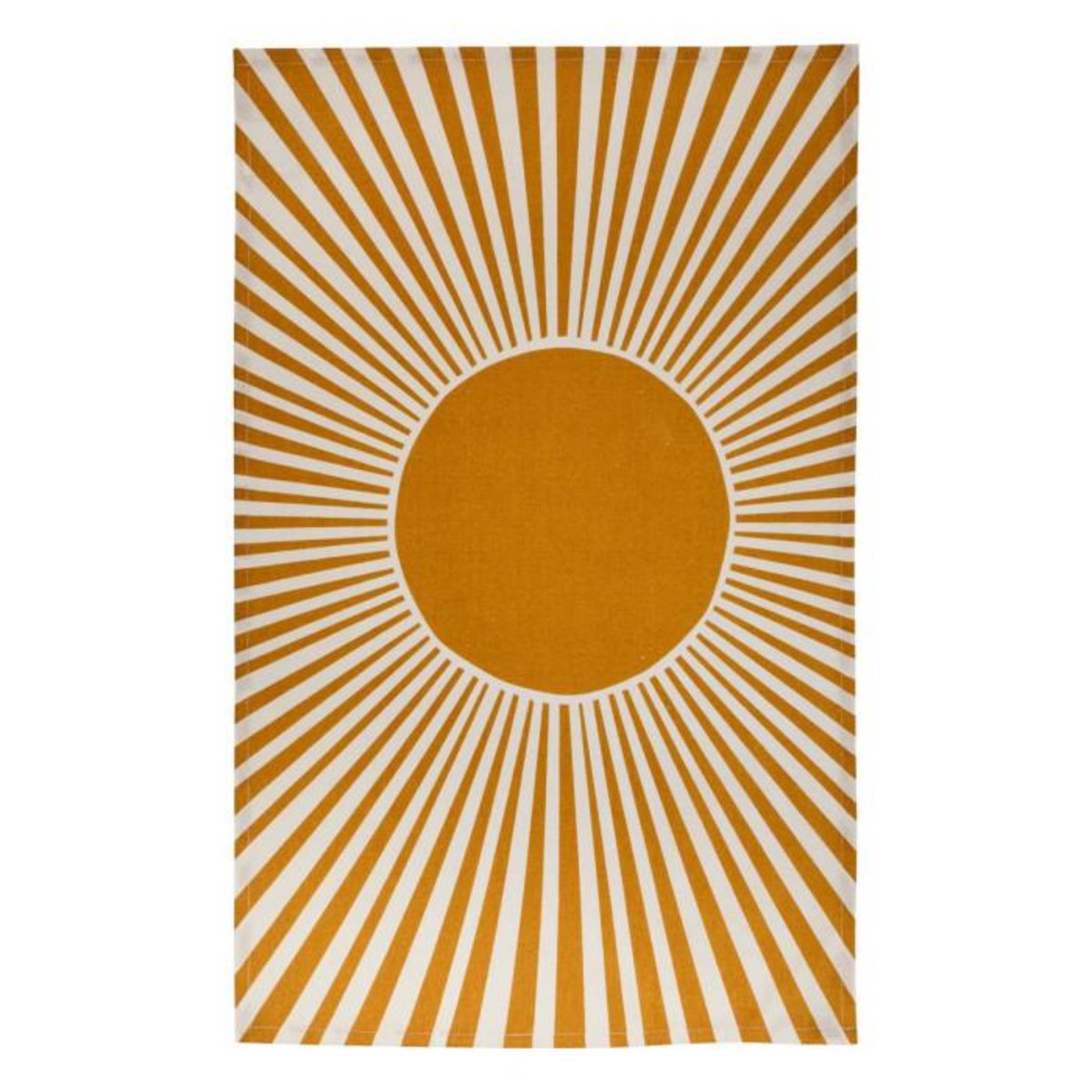 ATMOSPHERA Lot de 3 Torchons de Cuisine  Solaris  45x70cm Ocre