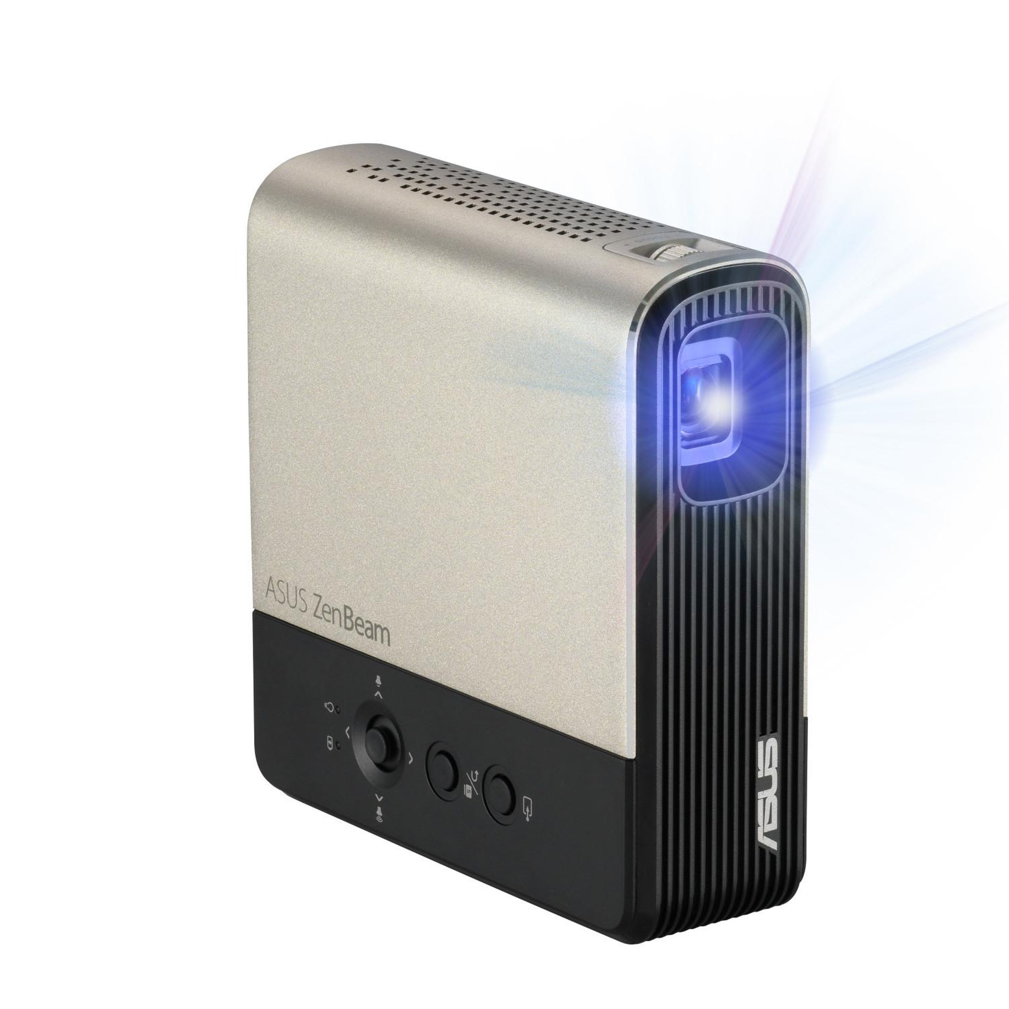 ASUS Asus zenbeam e2 vidéo-projecteur projecteur à focale standard 300 ansi lumens dlp wvga (854x480) noir, or