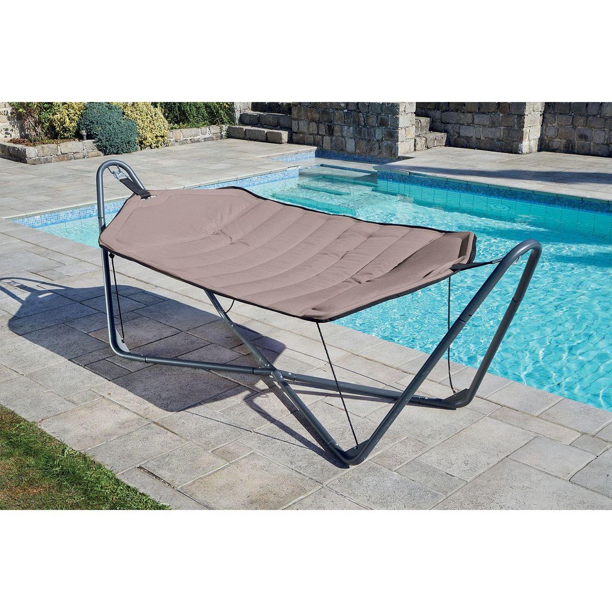 Ozalide Hamac sur pieds Santiago - L. 320 x l. 110 cm