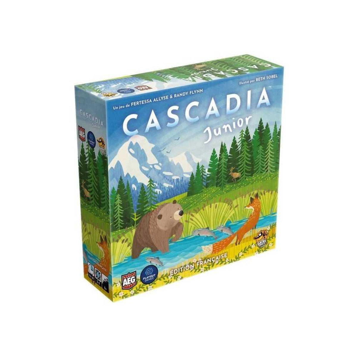 GOLIATH Cascadia Junior - Jeu de stratégie - LUCKY DUCK GAMES - Des 6 ans