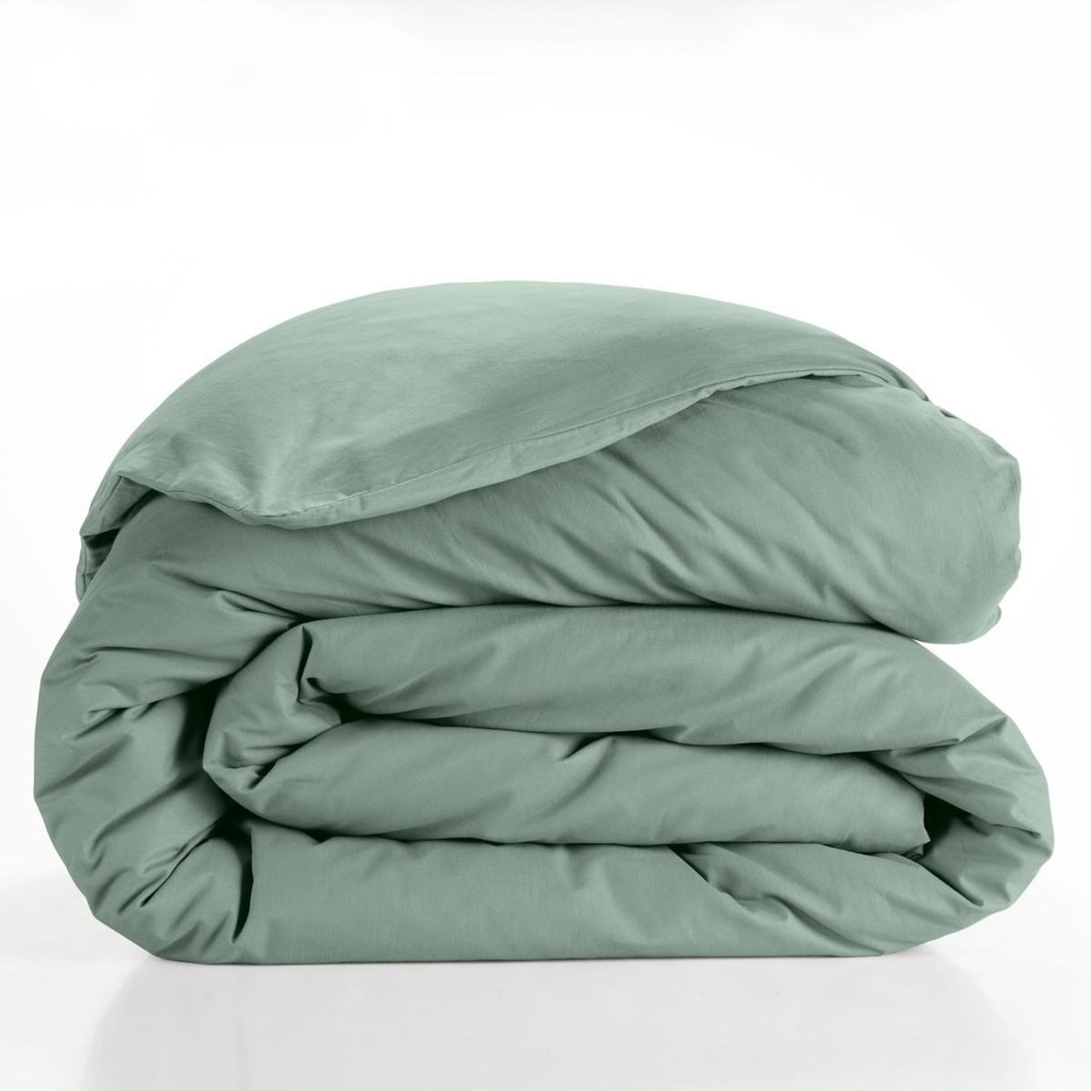 Paris Prix Housse de Couette  Lina  240x220cm Vert Sauge