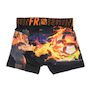 Voir la diapositive 2 : FREEGUN Boxer /Orange à Imprimés Garçon Freegun NIN