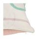 Voir la diapositive 2 : OSTARIA Housse de coussin 40x40 cm brodé Zig zag