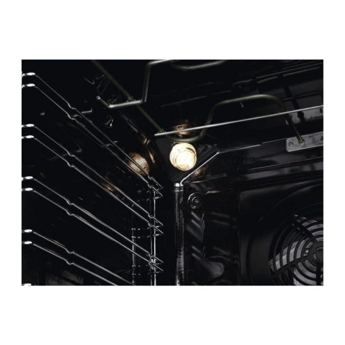 ELECTROLUX Four encastrable - Pyrolyse - Chaleur tournante pulsée - ELECTROLUX - EOF6P46Z - Noir - Porte froide - 59,4 x 59,6 x 56,9 cm
