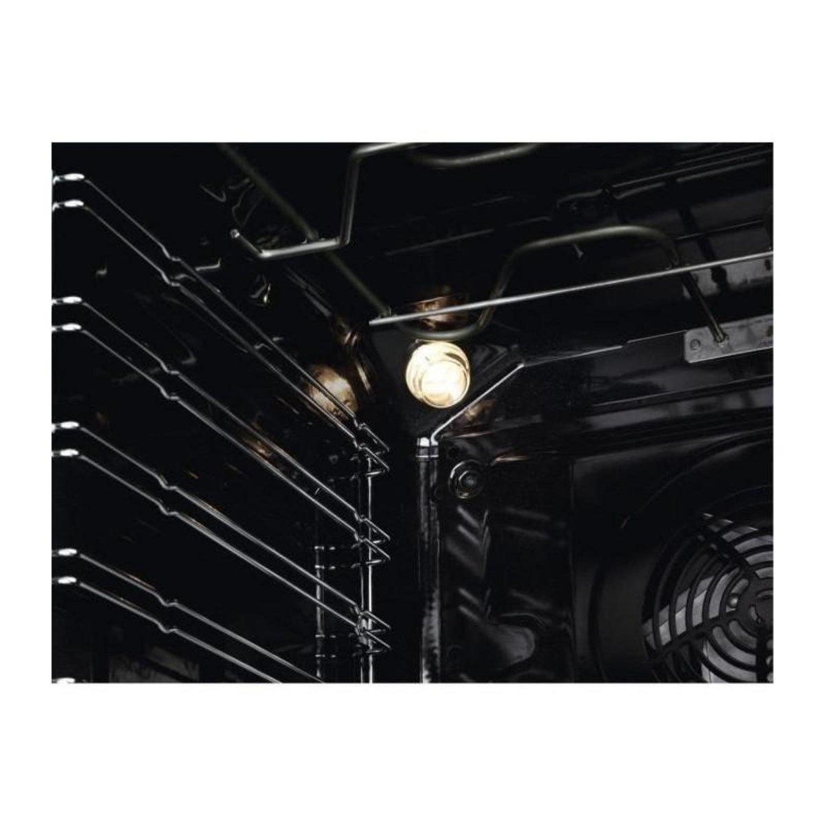 ELECTROLUX Four encastrable - Pyrolyse - Chaleur tournante pulsée - ELECTROLUX - EOF6P46Z - Noir - Porte froide - 59,4 x 59,6 x 56,9 cm