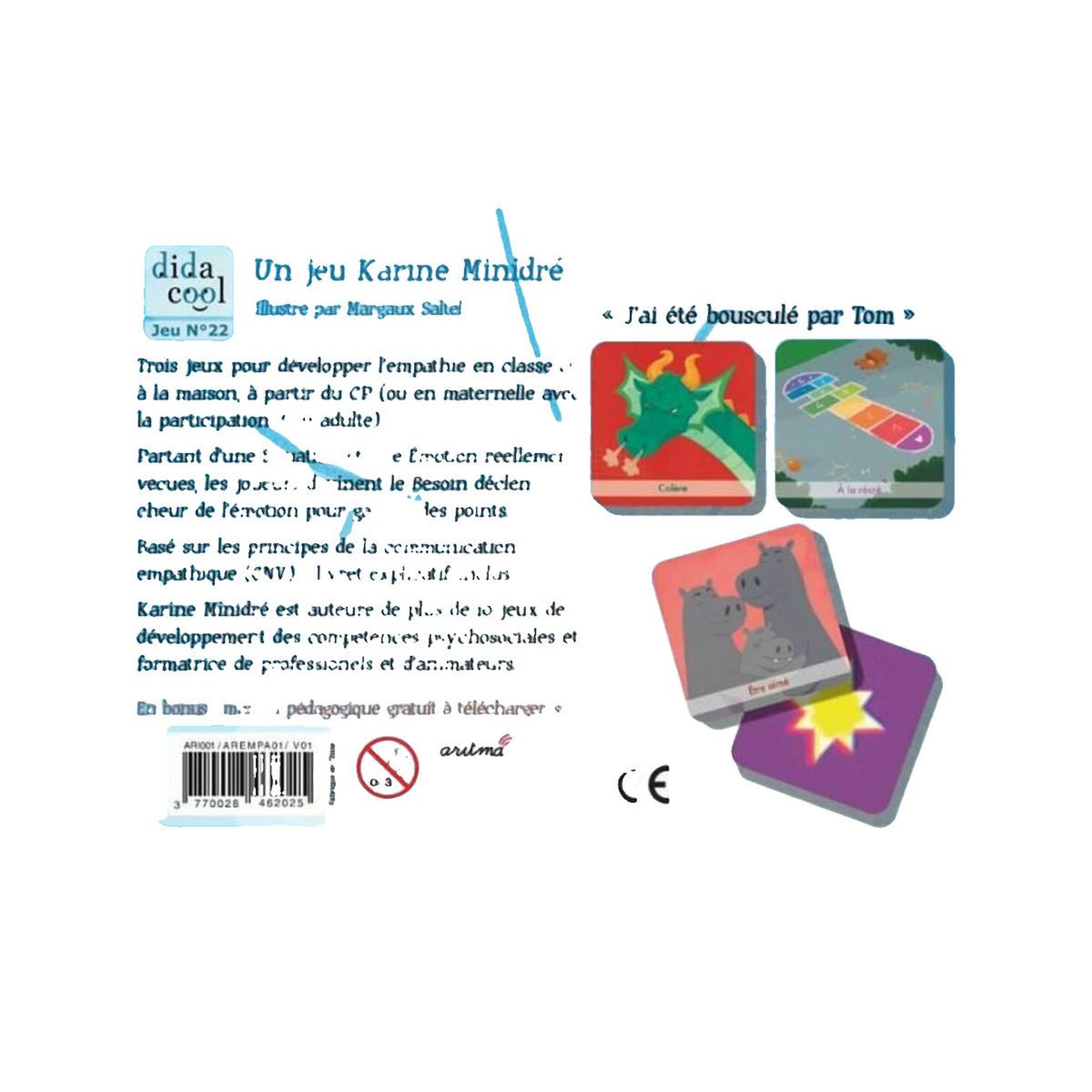 Voir la diapositive 3 : Asmodee Jeu éducatif Empathico