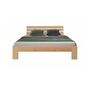 Voir la diapositive 3 : HomeStyle4U Lit double en bois futon 180x200 bois naturel