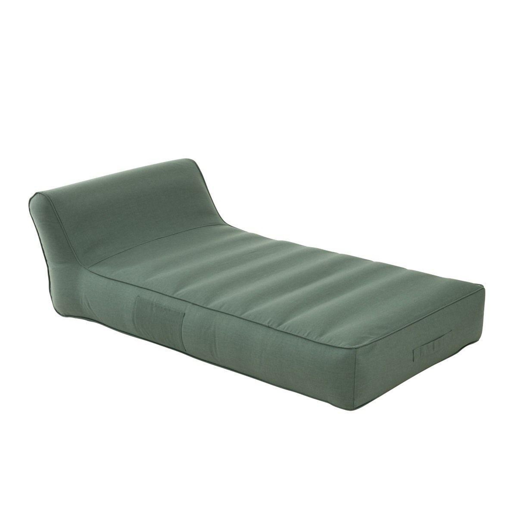 J-LINE Matelas de jardin  hélène  160cm vert