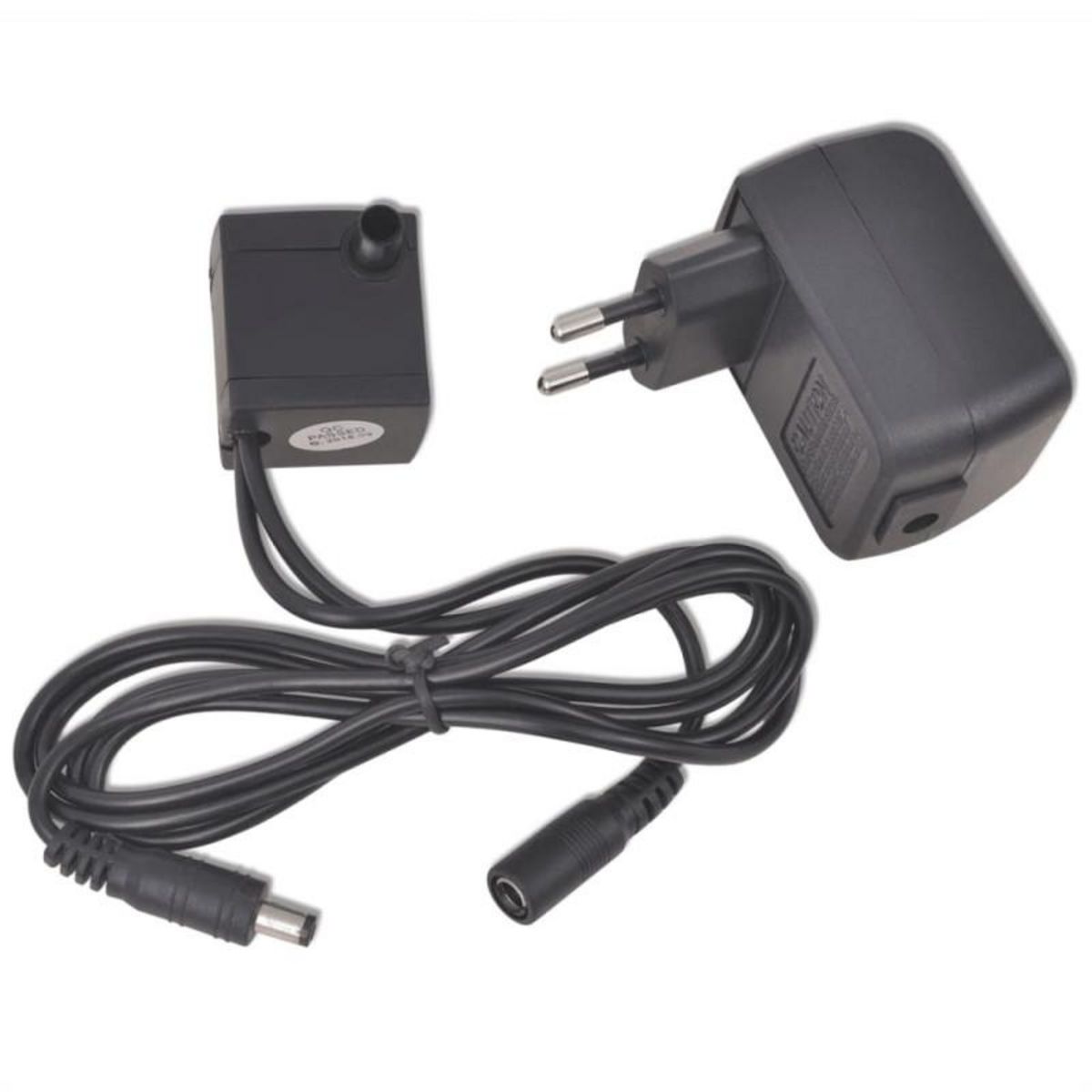 VIDAXL Fontaine d'interieur avec lumiere LED Poly-resine