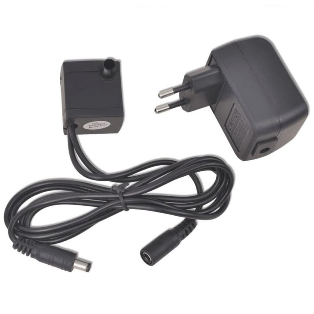 VIDAXL Fontaine d'interieur avec lumiere LED Poly-resine