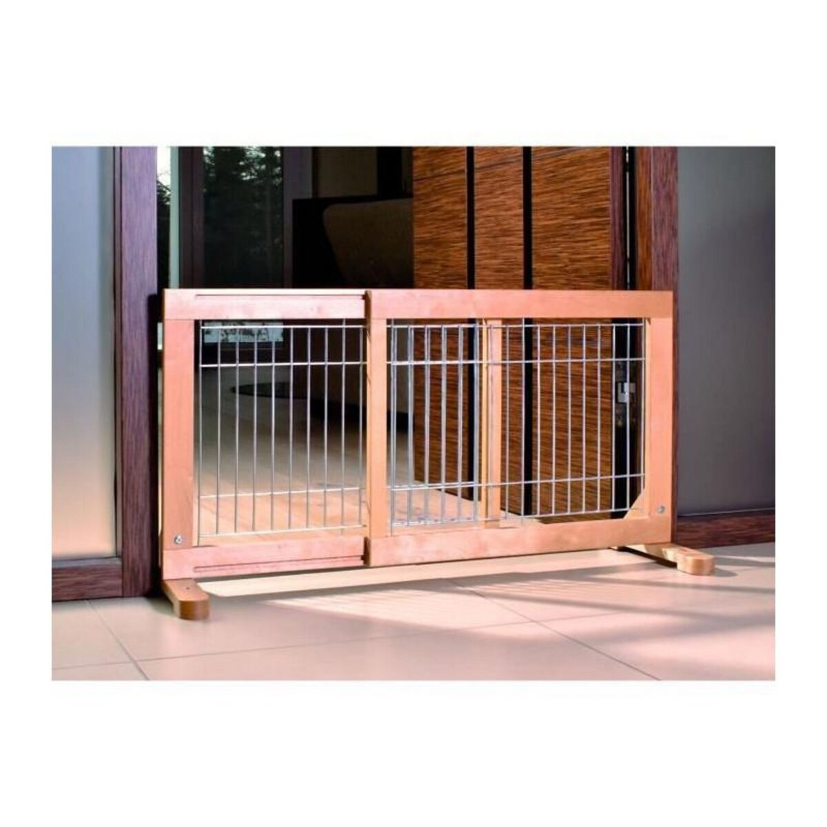 Trixie TRIXIE Barriere pour chiens Bois de pin 65 - 108 cm 3944