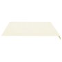 Voir la diapositive 4 : VIDAXL Tissu de remplacement pour auvent Creme 4x3,5 m