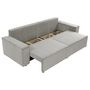 Voir la diapositive 3 : BEST MOBILIER Cezanne - canapé droit 3 places convertible avec coffre en velours côtelé