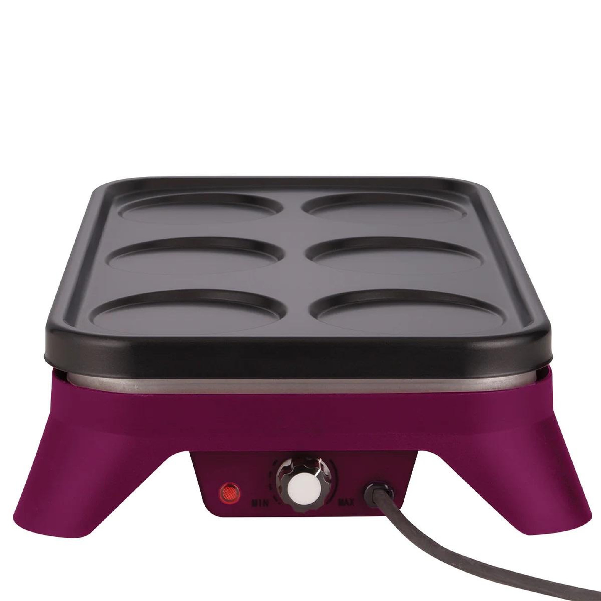 Voir la diapositive 2 : LITTLE BALANCE Appareil a pancakes blinis 6p 1500w - 8498