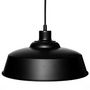 Voir la diapositive 2 : ATMOSPHERA Lampe de Plafonnier 2 Têtes  Ezio  120cm Noir