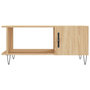 Voir la diapositive 5 : VIDAXL Table basse chene sonoma 90x50x40 cm bois d'ingenierie