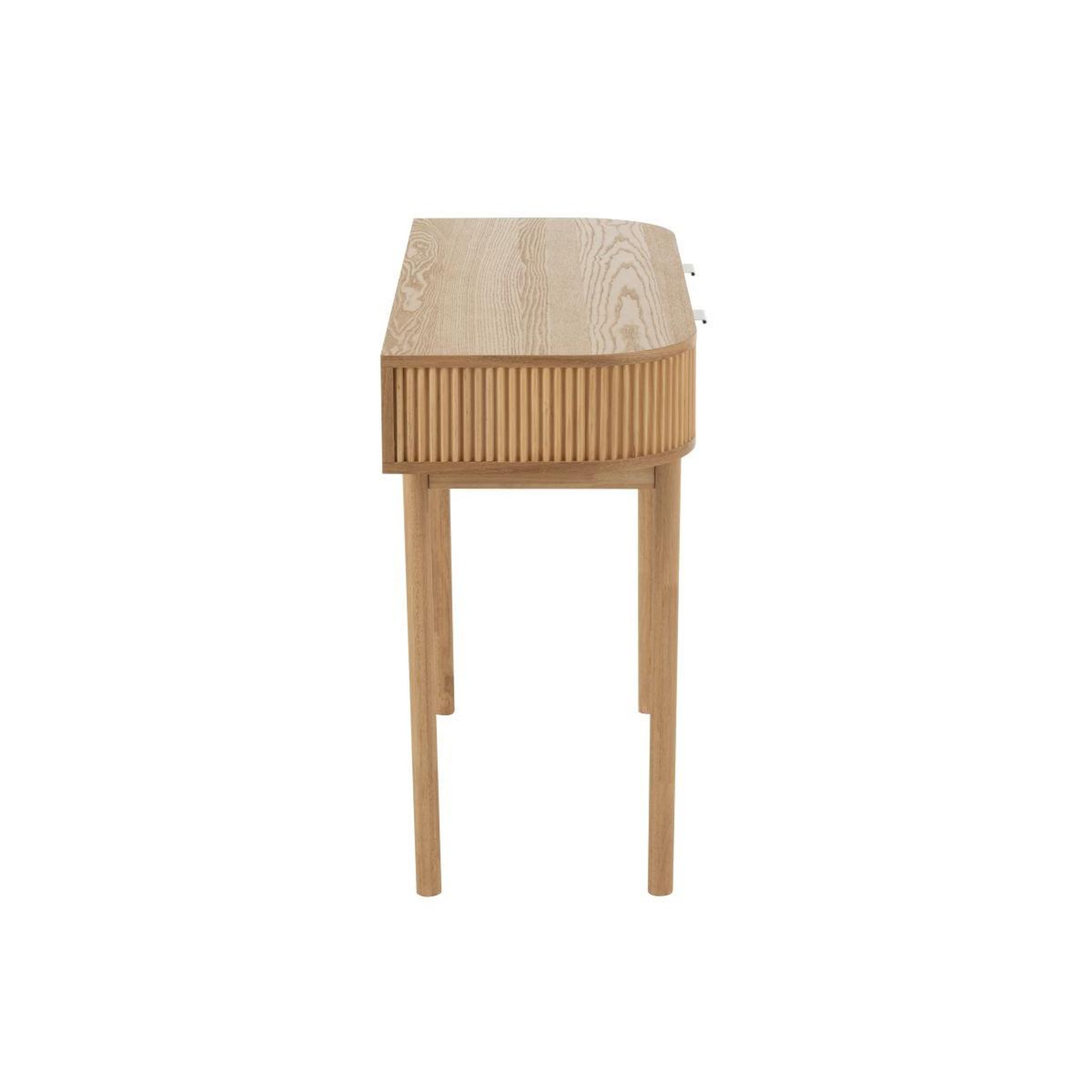 Voir la diapositive 3 : J-LINE Console en bois  alta  100cm naturel