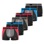 UMBRO Lot de 6 Boxers homme Tec. Coloris disponibles : Noir