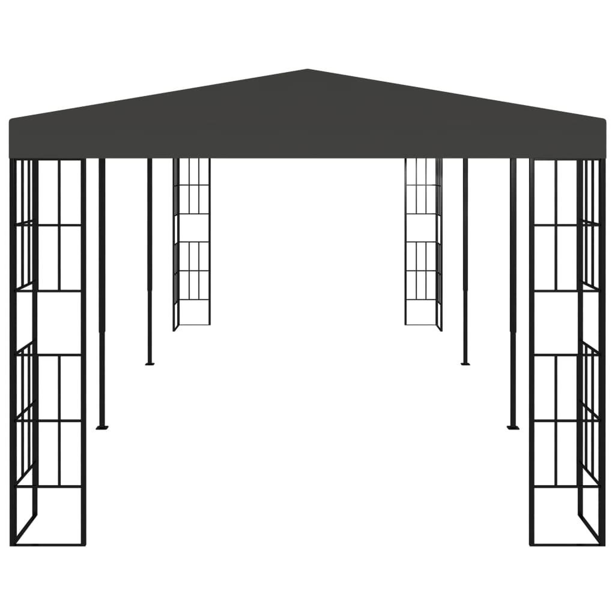 Voir la diapositive 3 : VIDAXL Belvedere 3x6 m Anthracite