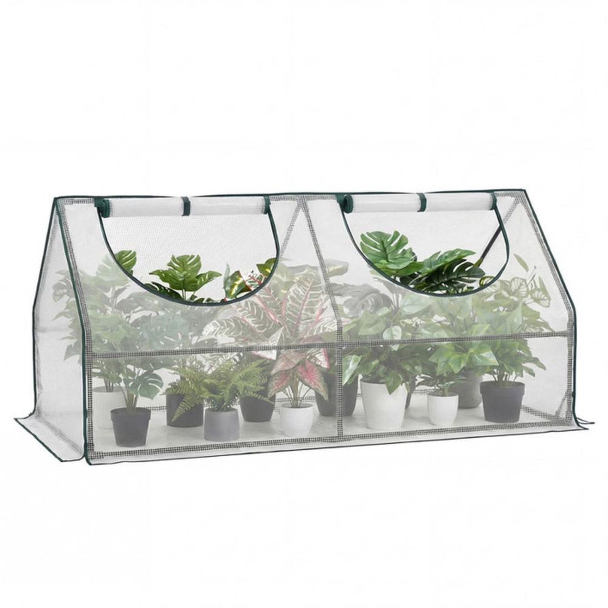 Mini serre BAMworld 2 portes coulissantes anti-UV étanche 180x90x90 cm