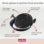 Voir la diapositive 3 : ZENKER Moule à gâteau et quiches rond de 28 cm avec fond amovible Zenker Black Metallic