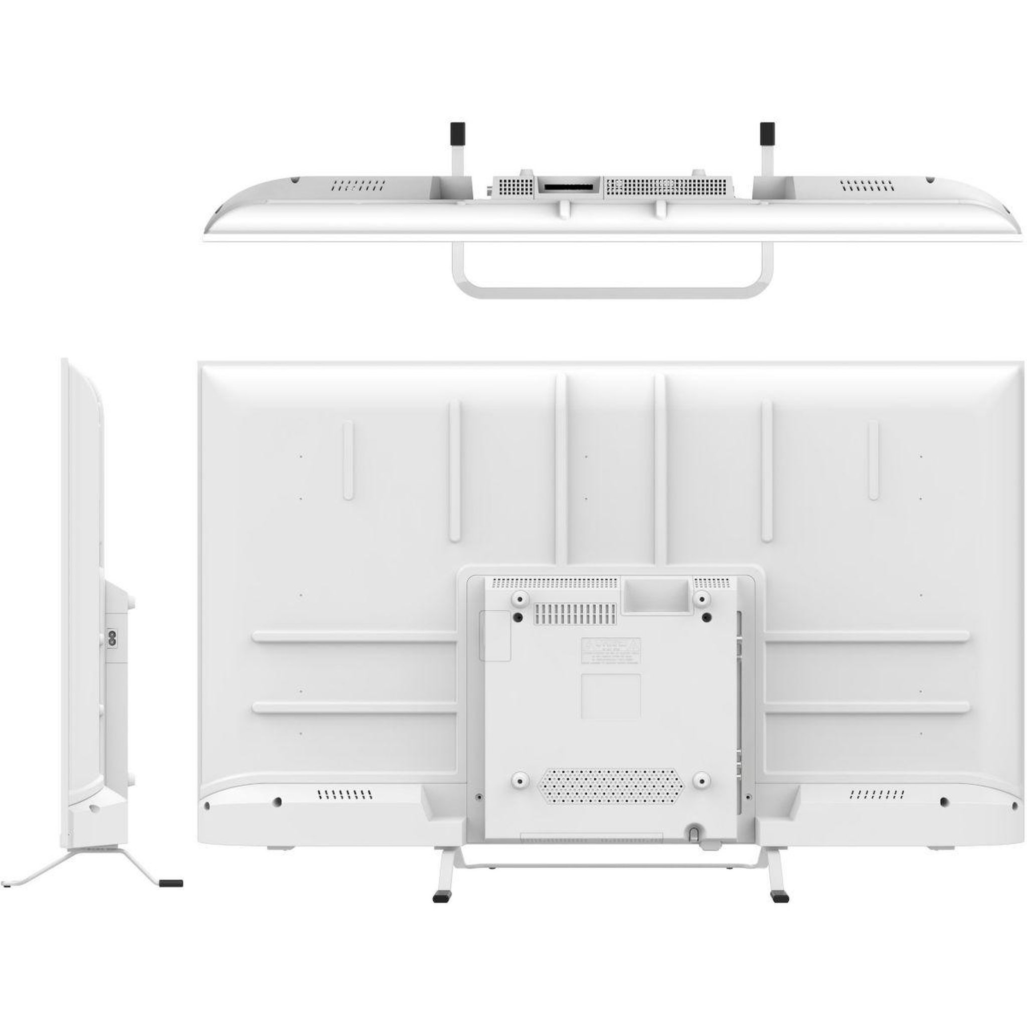 Voir la diapositive 2 : ESSENTIEL B Tv qled 43qled306w (2024) 43  (109 cm) 4k - smart tv, coloris blanc