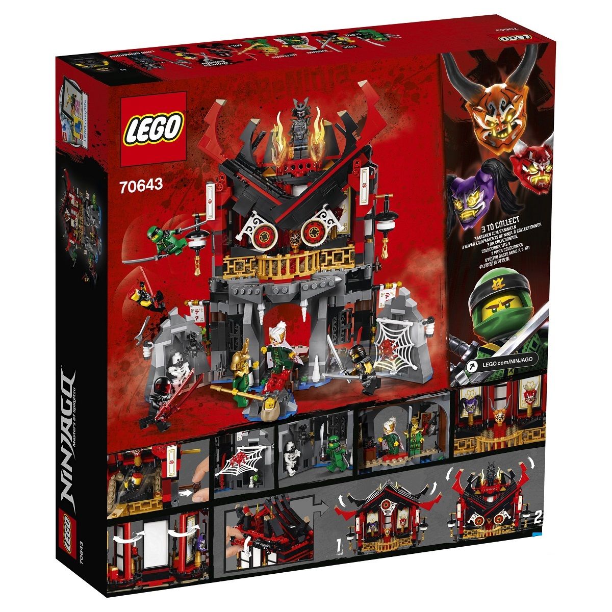 LEGO 70643 Ninjago Le temple de la renaissance 
