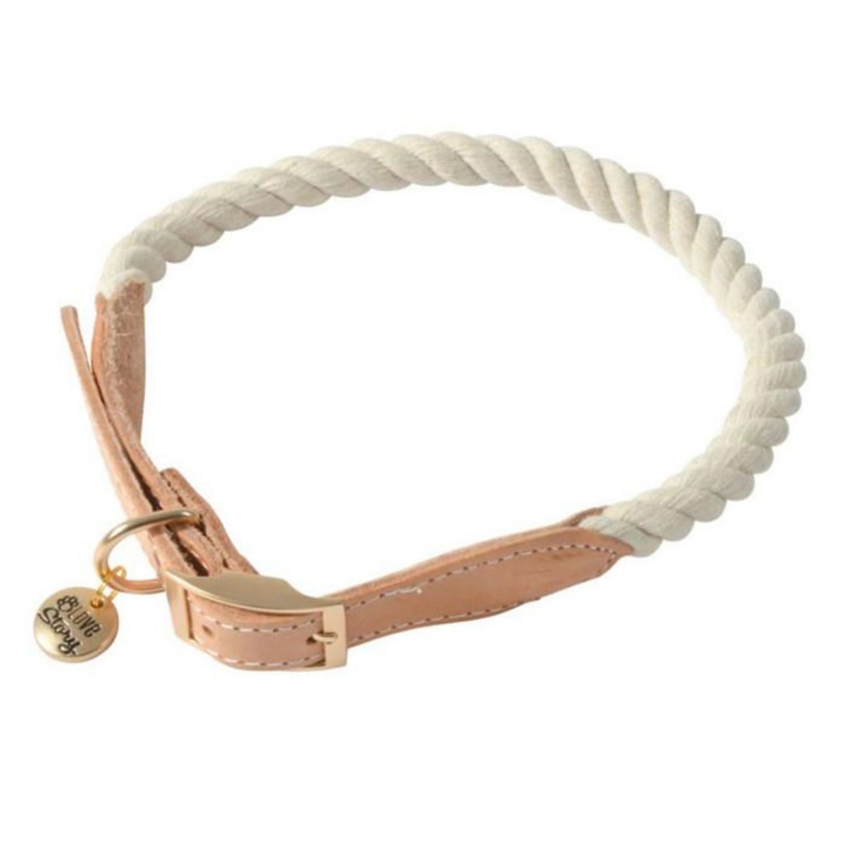 Paris Prix Collier Pour Chien Réglable  City  43cm Écru