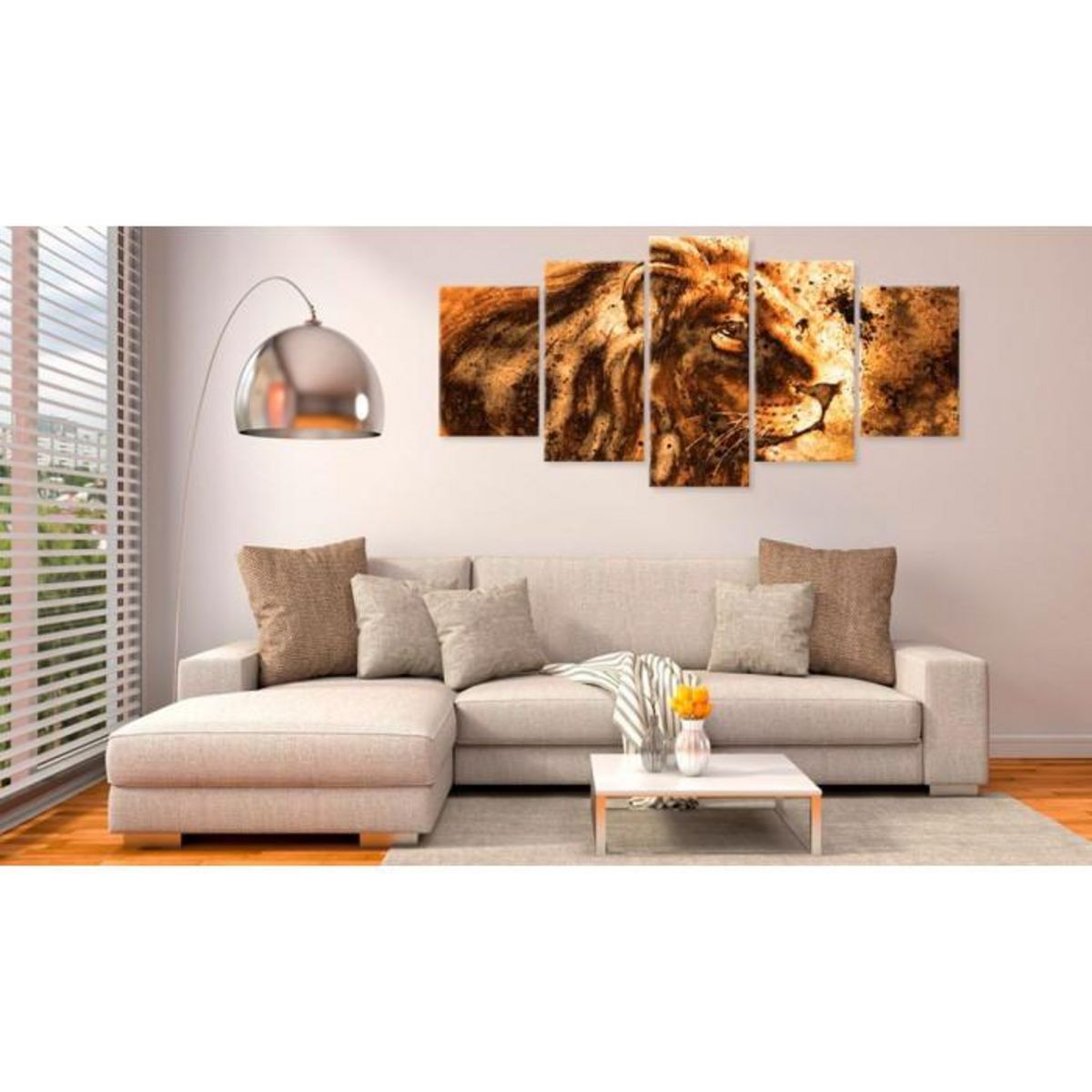 Paris Prix Tableau Imprimé  Beautiful Lion