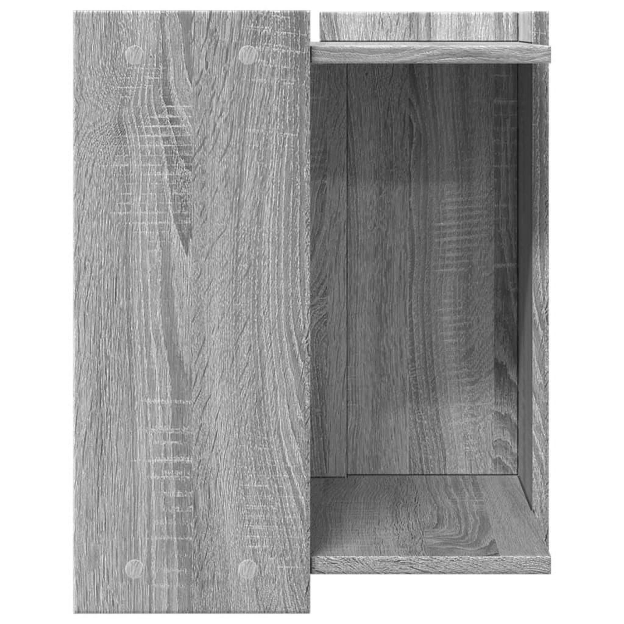 Voir la diapositive 5 : VIDAXL Meuble de bac a litiere pour chat sonoma gris bois d'ingenierie
