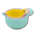 ZENKER Set de 4 bols à mélanger gigogne Zenker