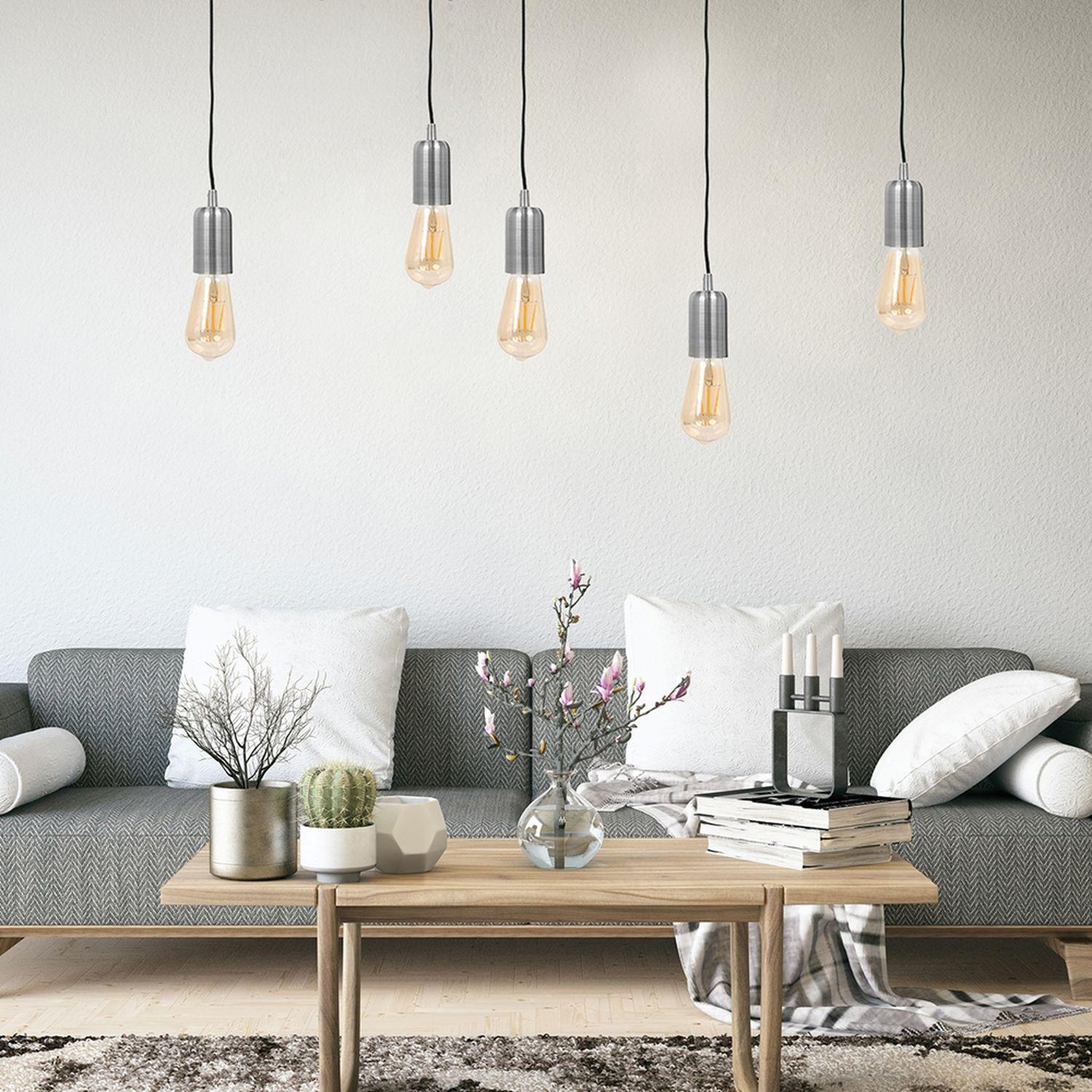 Voir la diapositive 4 : The Home Deco Factory Suspension ampoule indus