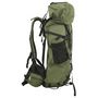 Voir la diapositive 2 : VIDAXL Sac à dos de randonnée vert armée 100 L tissu oxford