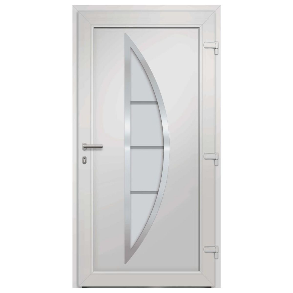 VIDAXL Porte d'entree Anthracite 98x190 cm