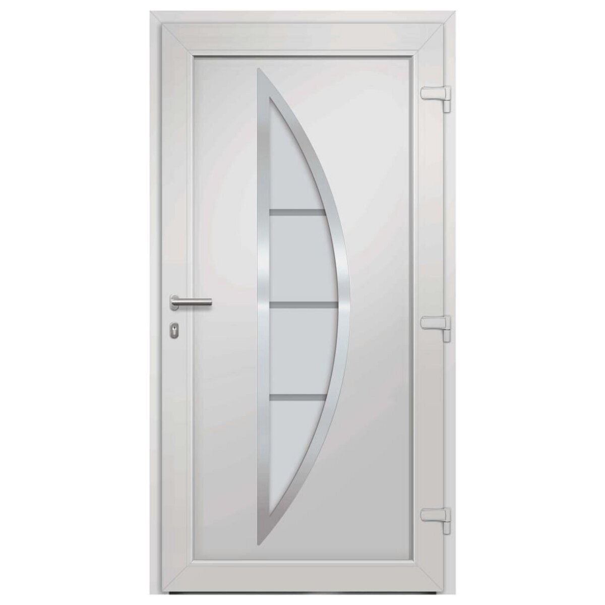 VIDAXL Porte d'entree Anthracite 98x190 cm
