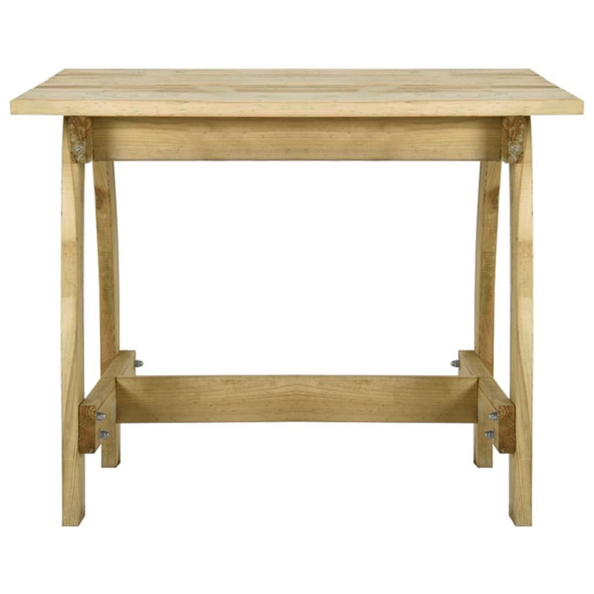 VIDAXL Table de jardin 110x74x75 cm Bois de pin impregne