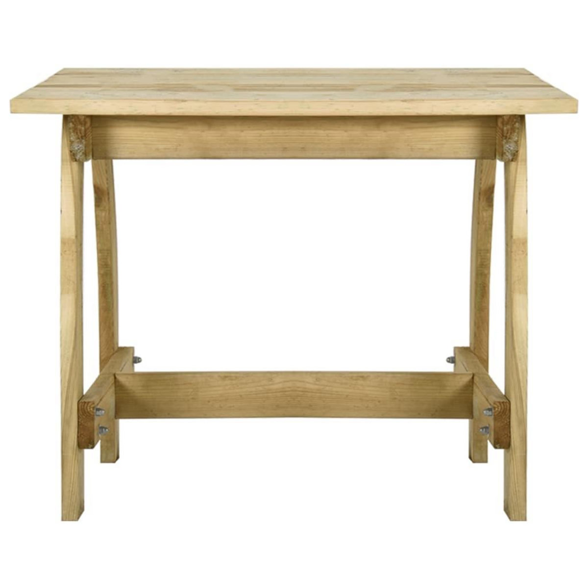 VIDAXL Table de jardin 110x74x75 cm Bois de pin impregne