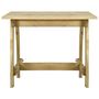 Voir la diapositive 2 : VIDAXL Table de jardin 110x74x75 cm Bois de pin impregne