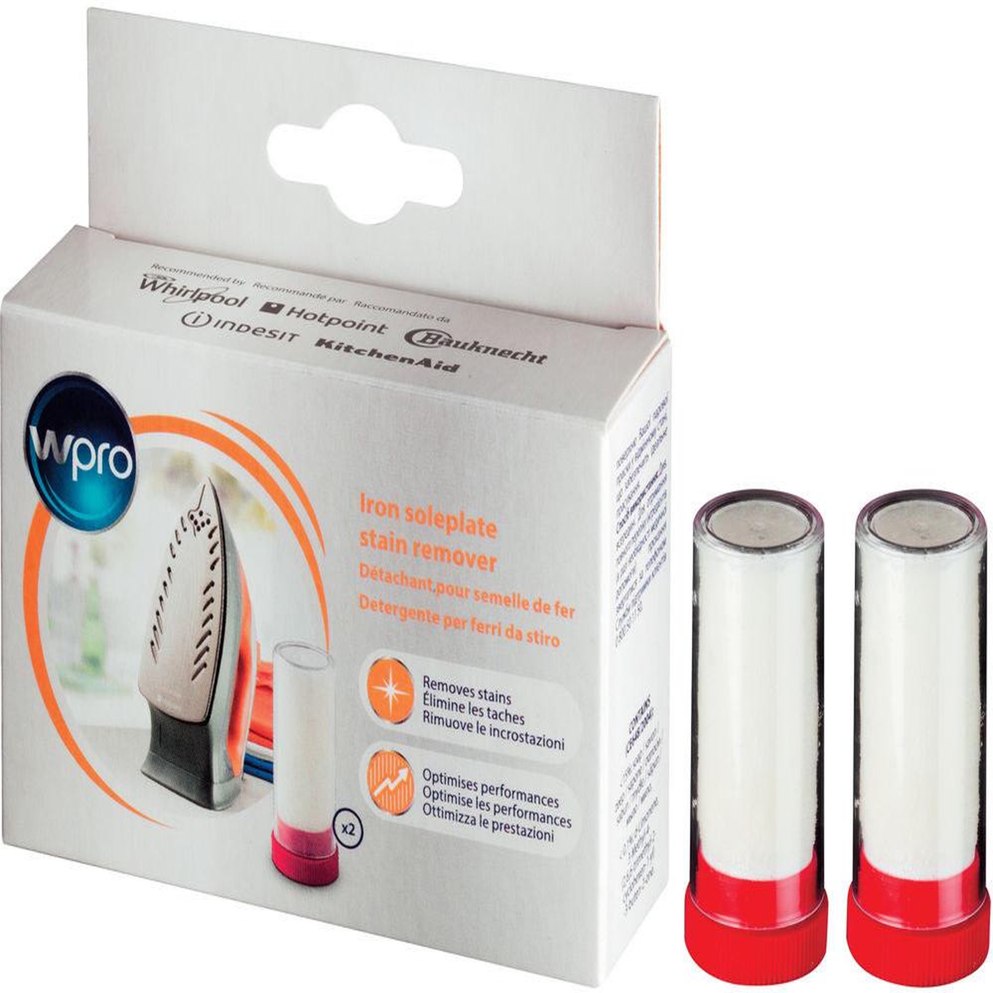 WPRO Sticks de nettoyage pour fer à repasser - IRO002