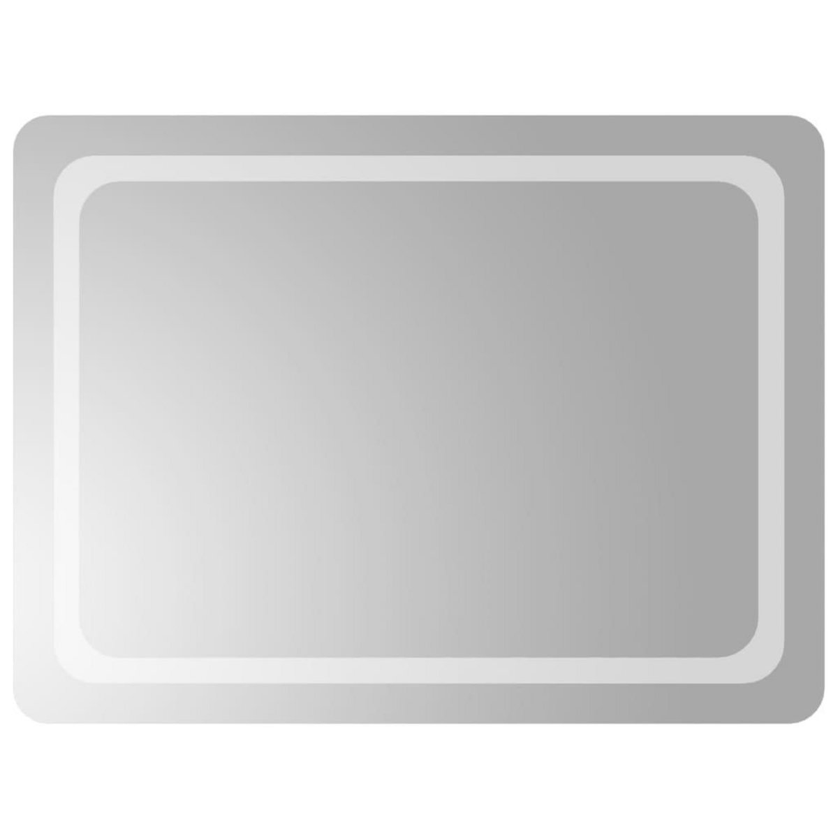 VIDAXL Miroir de salle de bain a LED 60x80 cm