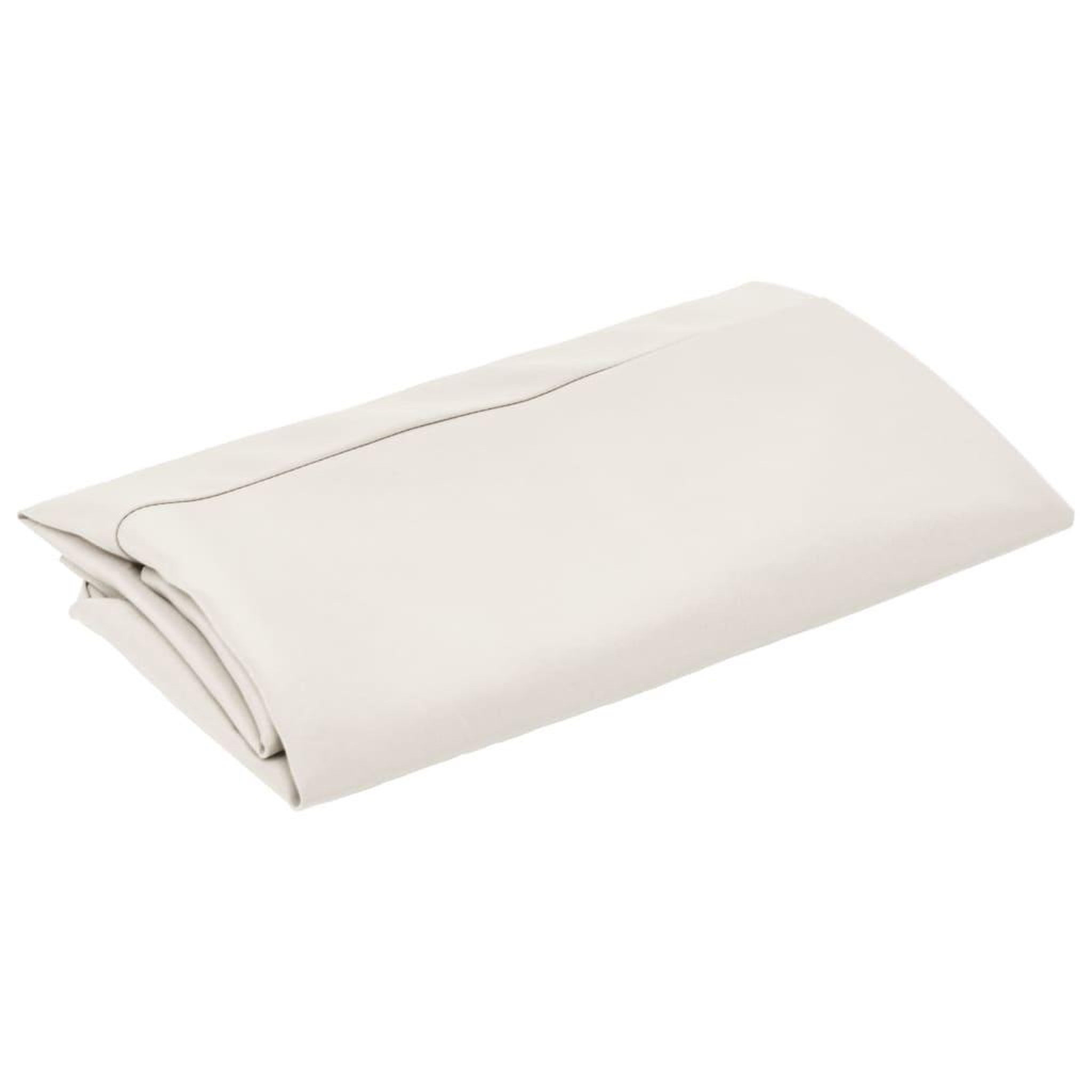 Voir la diapositive 3 : VIDAXL Tissu de remplacement pour parasol deporte blanc sable 300 cm