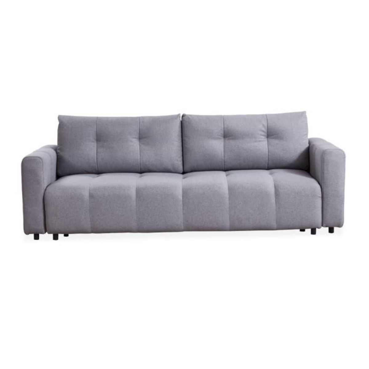 Paris Prix Canapé Convertible 3 Places  Arnaud  225cm Gris Clair