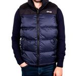 Schott Doudoune sans manche  Homme Schott Utahv. Coloris disponibles : Bleu