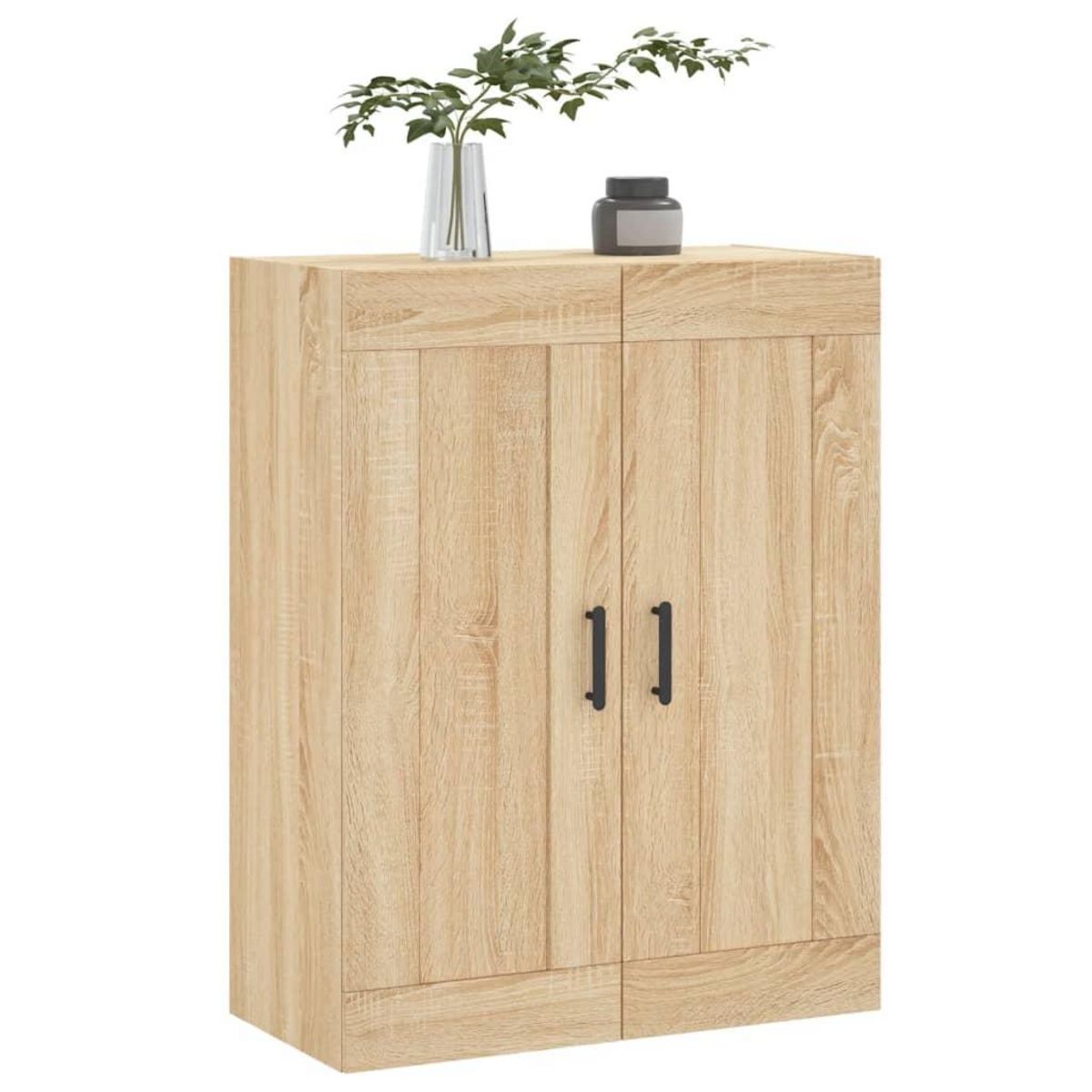 VIDAXL Armoire murale chene sonoma 69,5x34x90 cm bois d'ingenierie