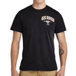 G-Star Raw T shirt  Homme G Star Raw Skeleton Dog Chest. Coloris disponibles : Noir