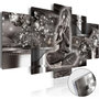 Voir la diapositive 1 : Paris Prix Tableau sur Verre Acrylique  Silver Serenity