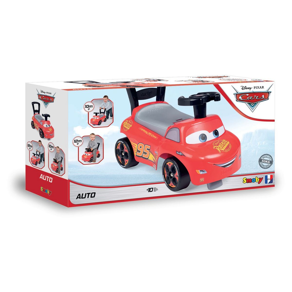 SMOBY Porteur Auto Cars