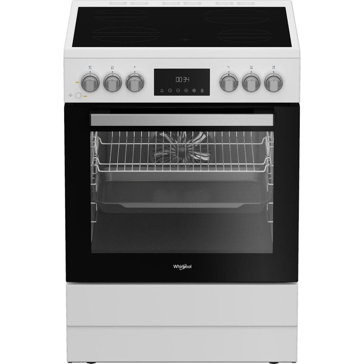 Whirlpool Cuisinière vitrocéramique W6V8LCSW